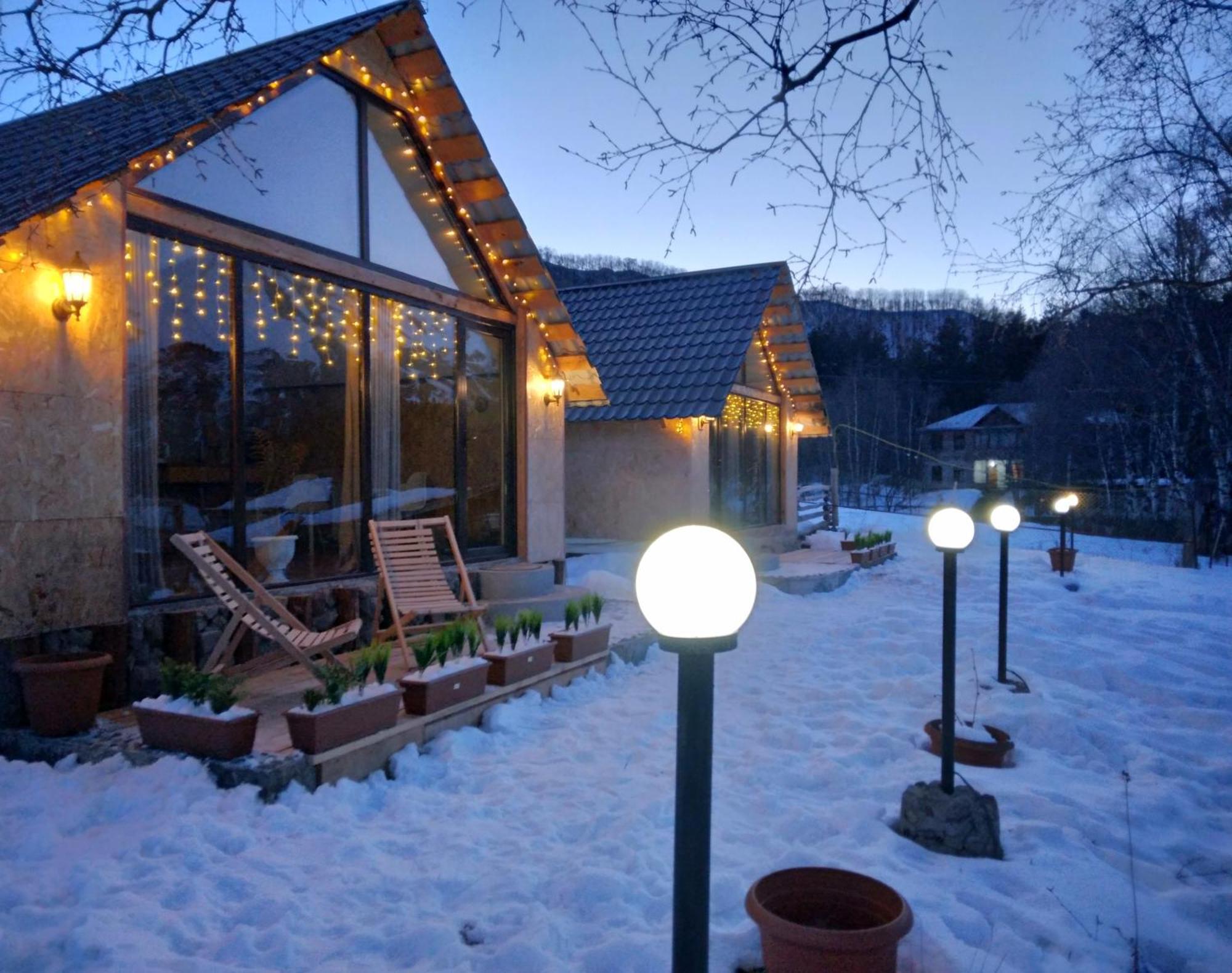 Kazbegi Cottages Qabarjina Dış mekan fotoğraf